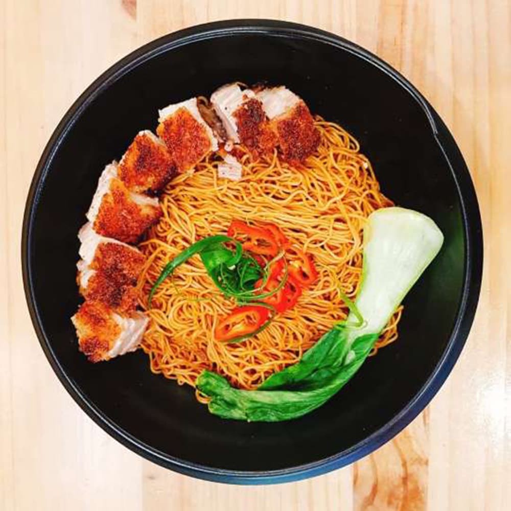 Roast Pork Dry Noodle