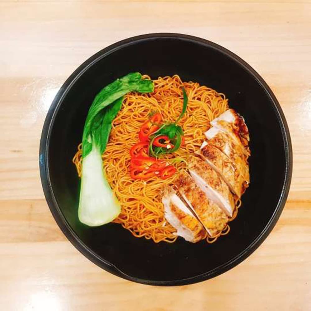 Roast Chicken Soup Noodle