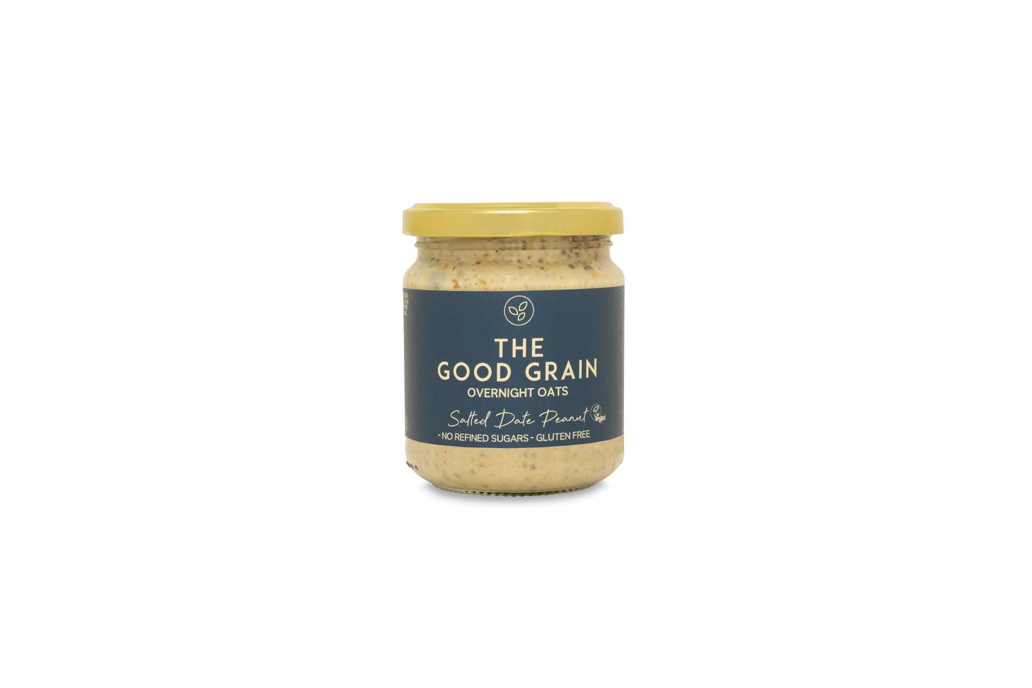 Salted Date Overnight Oats