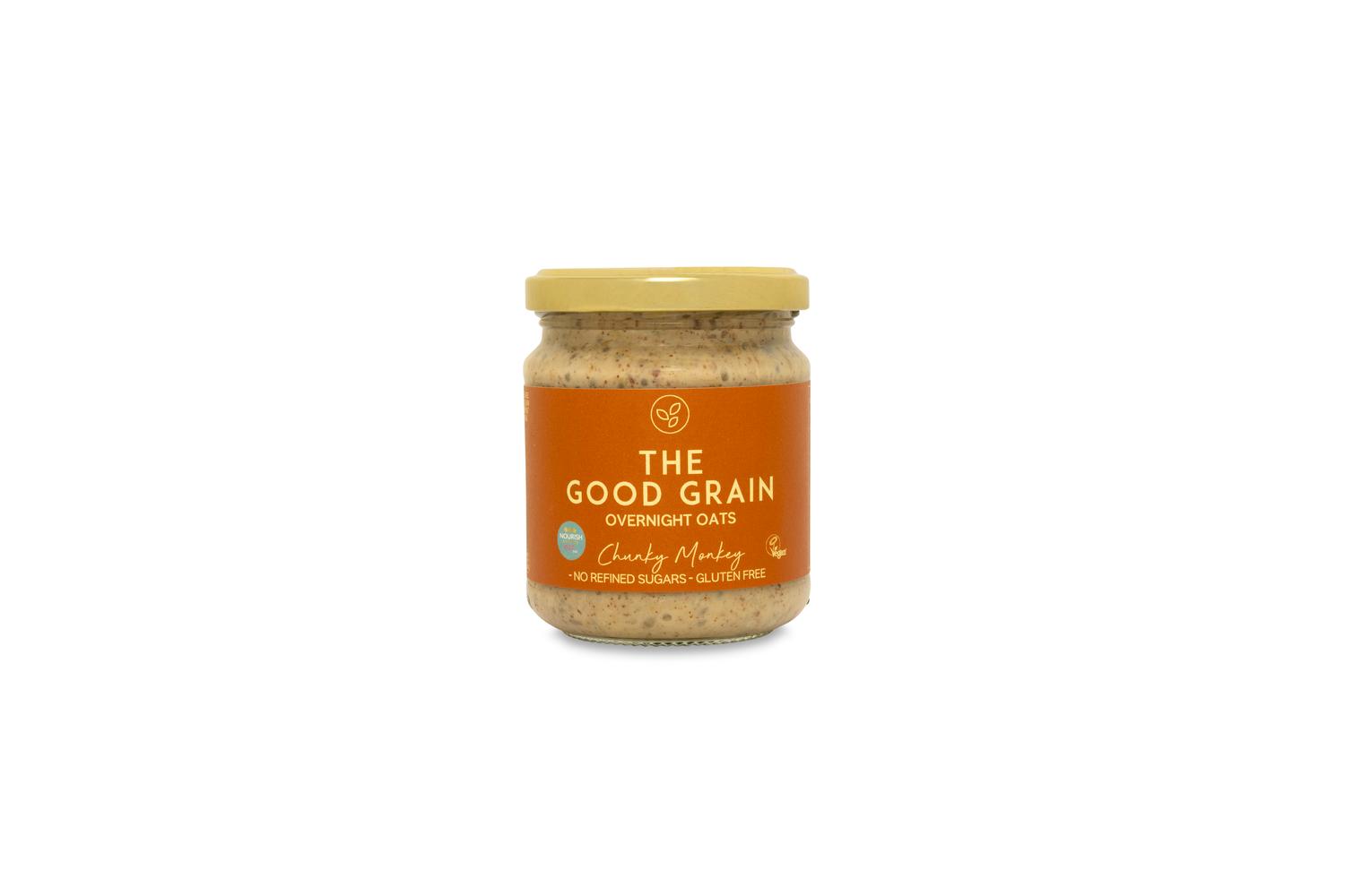 Chunky Monkey Overnight Oats
