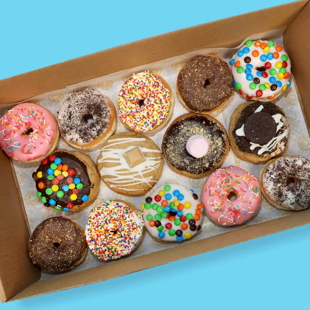 Large Assorted Donut and Cookie Party Box