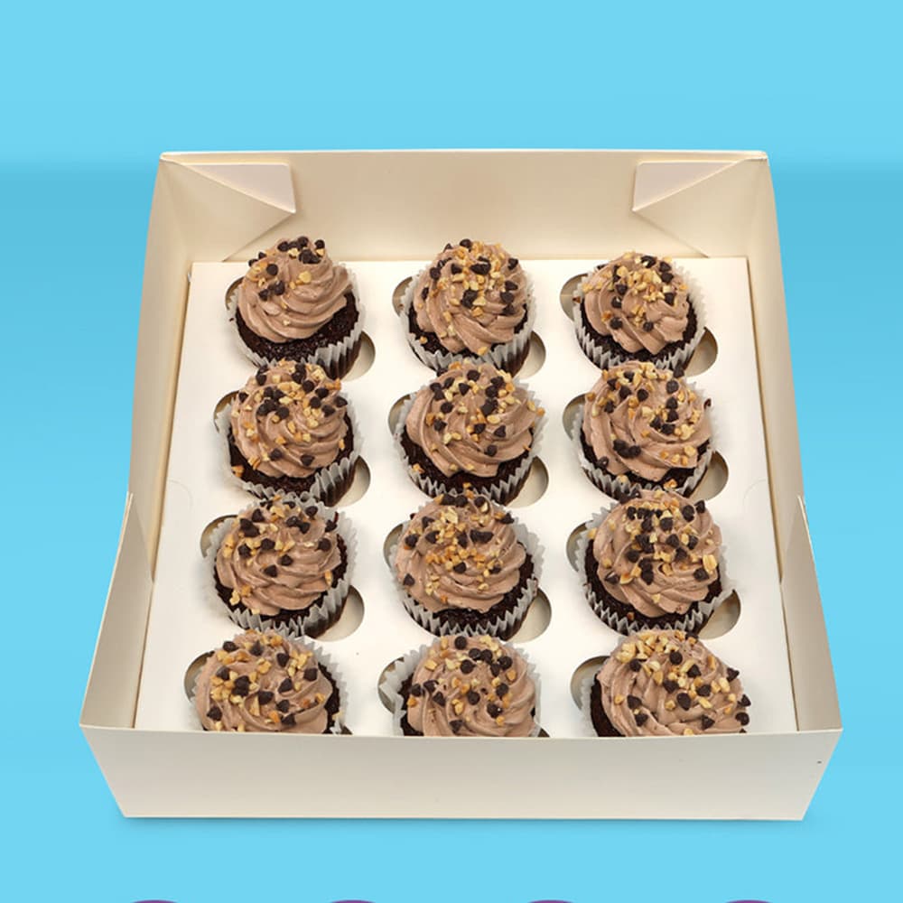 Nutella Rocher Cupcakes