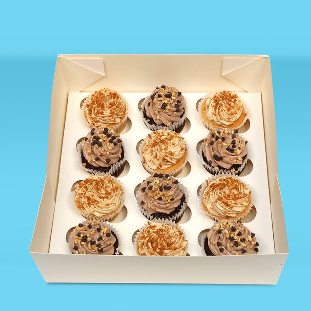 Biscoff and Nutella Rocher Cupcakes