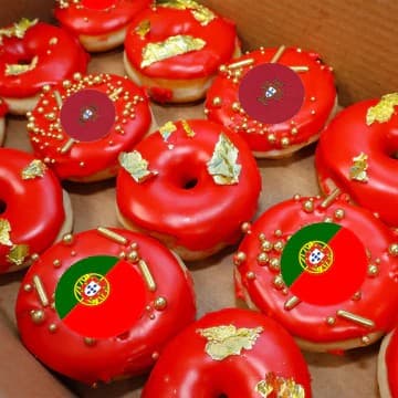 Portugal FIFA World Cup Donuts (Box of 15)