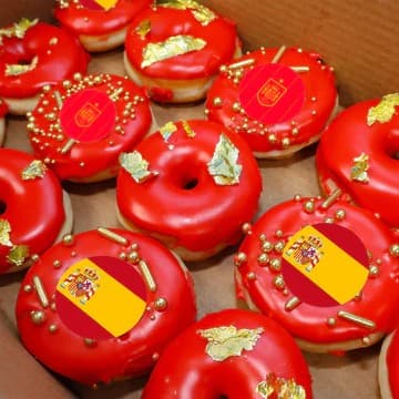 Spain FIFA World Cup Donuts (Box of 15)