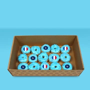 France FIFA World Cup Donuts (Box of 15)