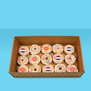 Netherlands FIFA Donuts (Box of 15)