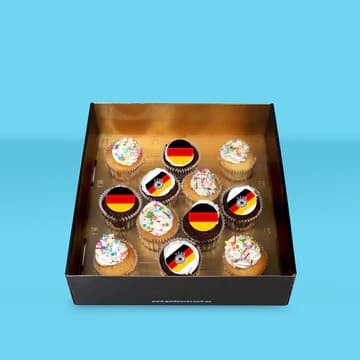Germany FIFA World Cup Cupcakes (Box of 12)