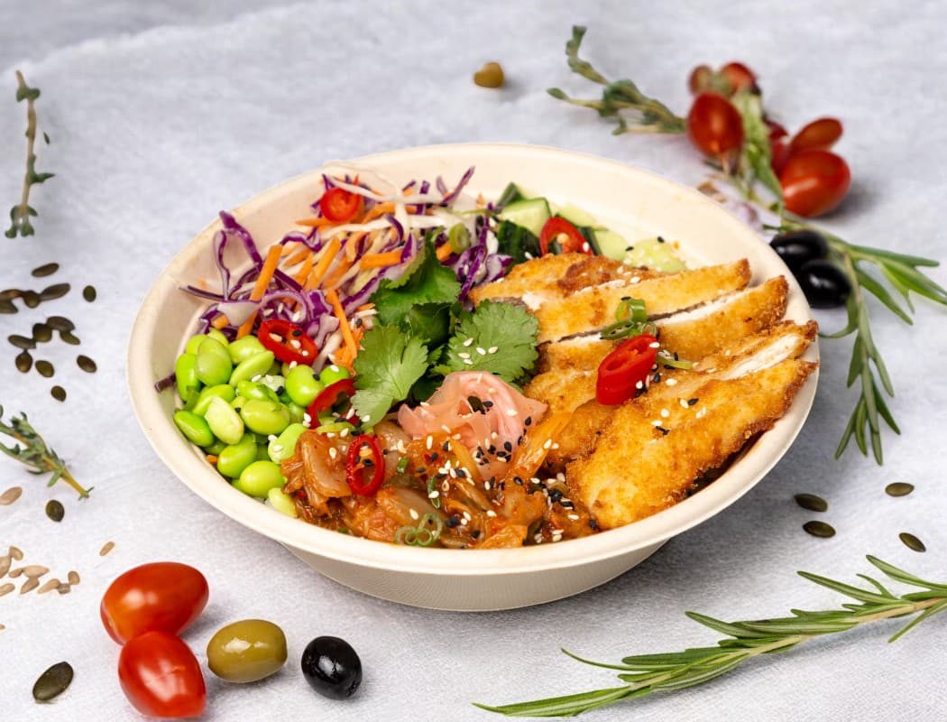 Asian Fusion Rice Bowl