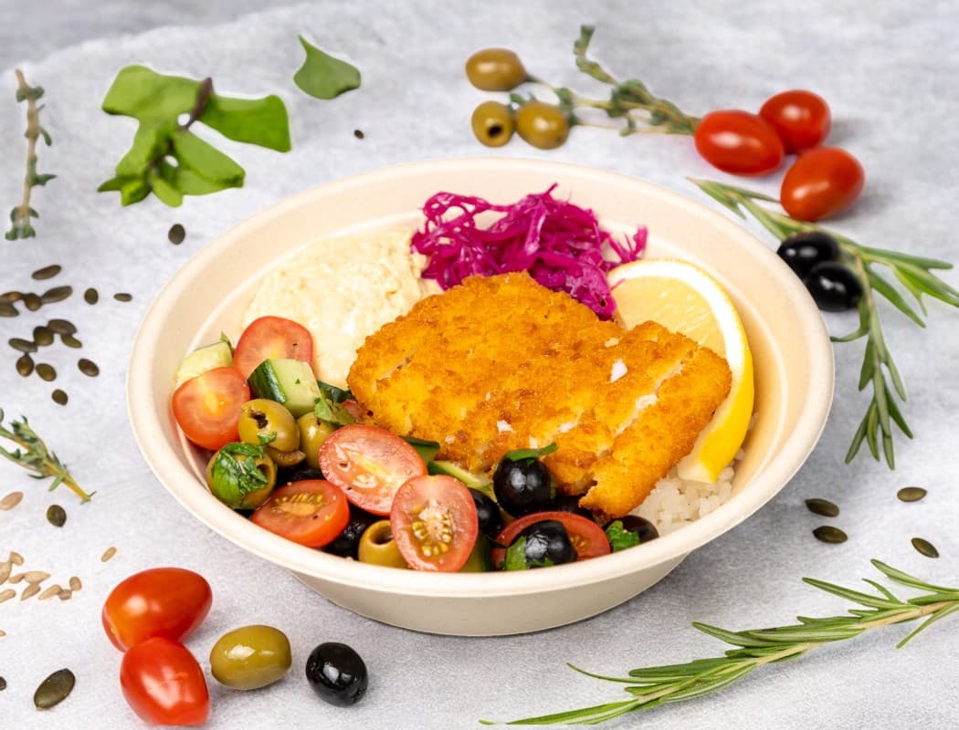 Mediterranean Rice Bowl