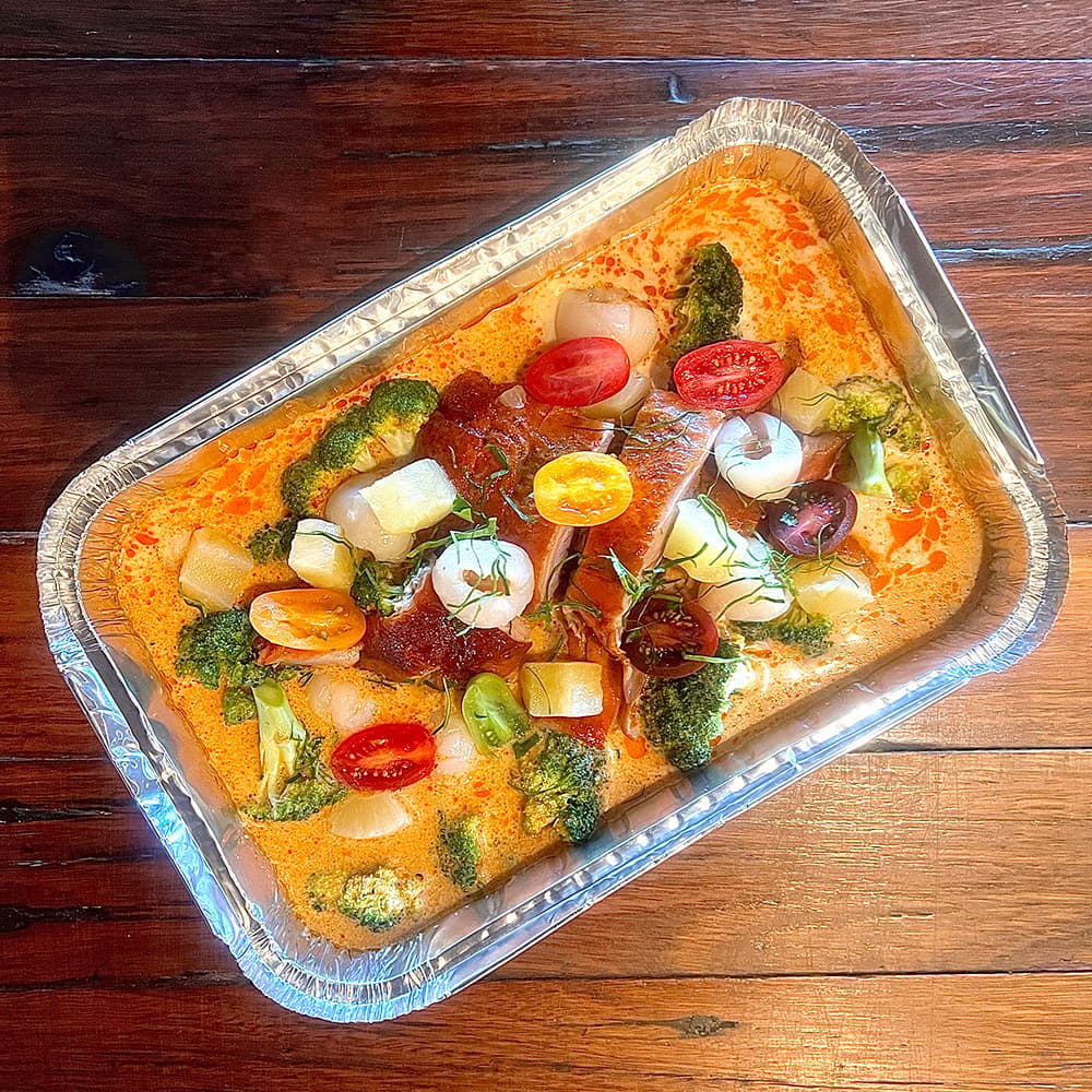 Red Lychee Duck Curry | Large Platter