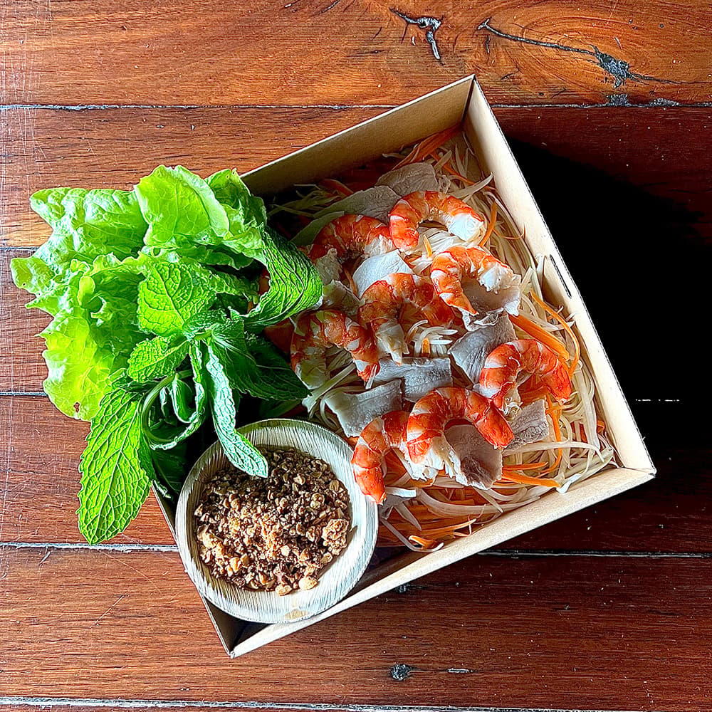 Vietnamese Papaya Salad | Large Platter