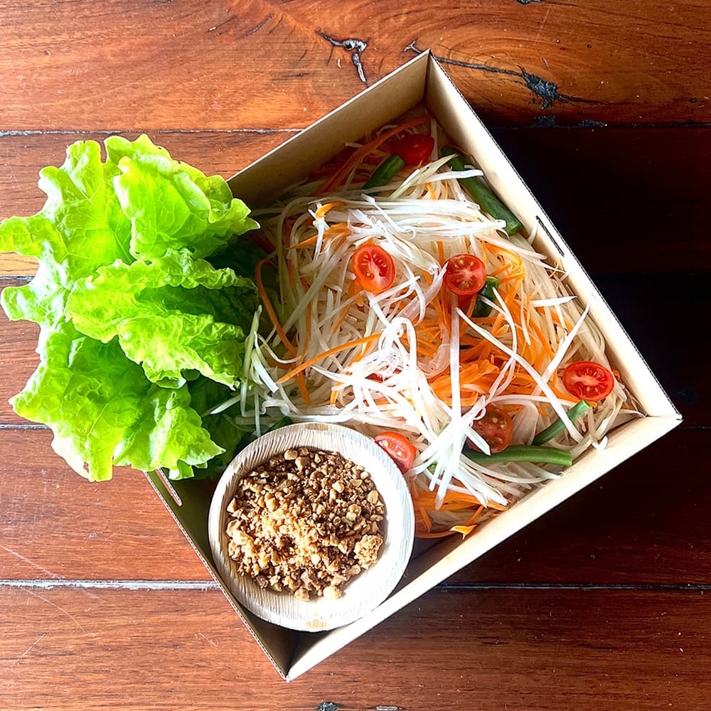 Thai Papaya Salad Platter (Regular) 