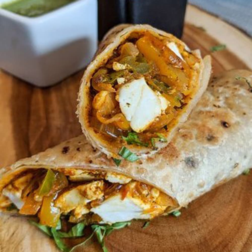 Paneer Kathi roll 