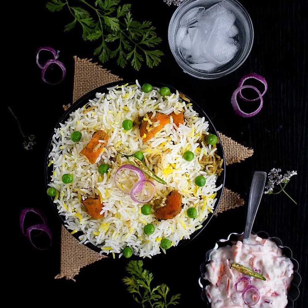 Vegetable Jhalfraize Pullao
