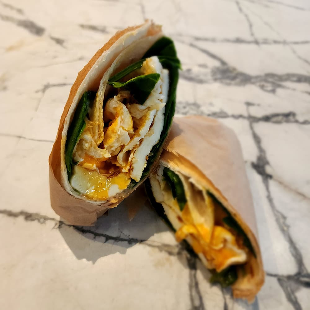 Haloumi Wrap