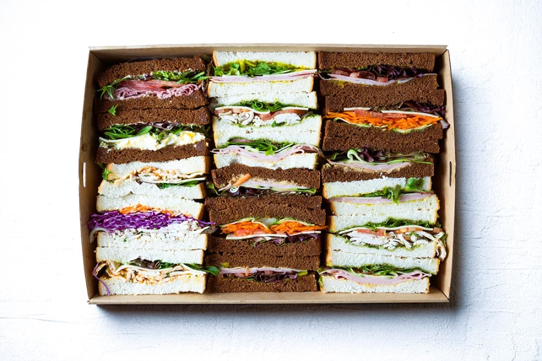 Vegetarian Finger Sandwich
