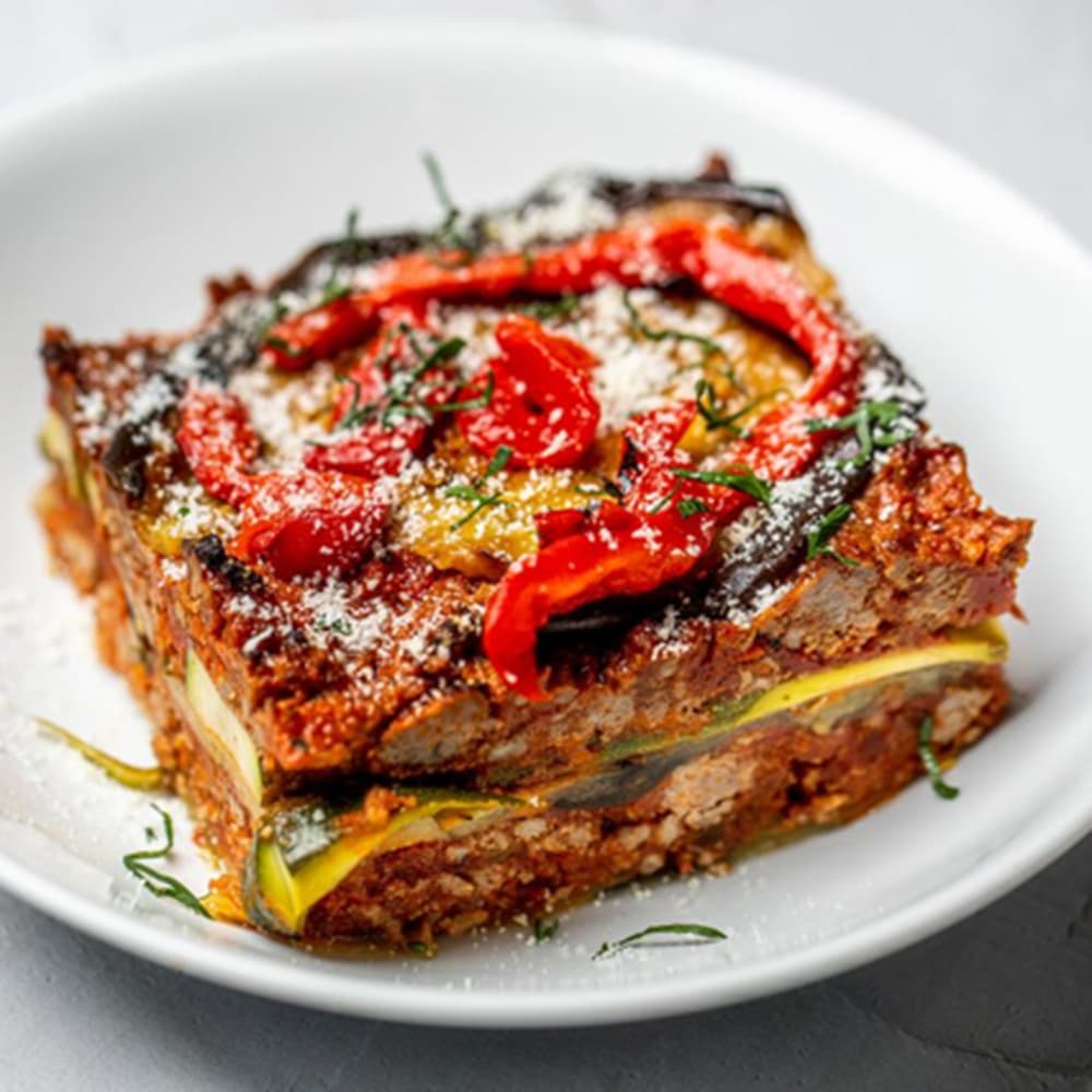 Vegetarian Lasagna Platter