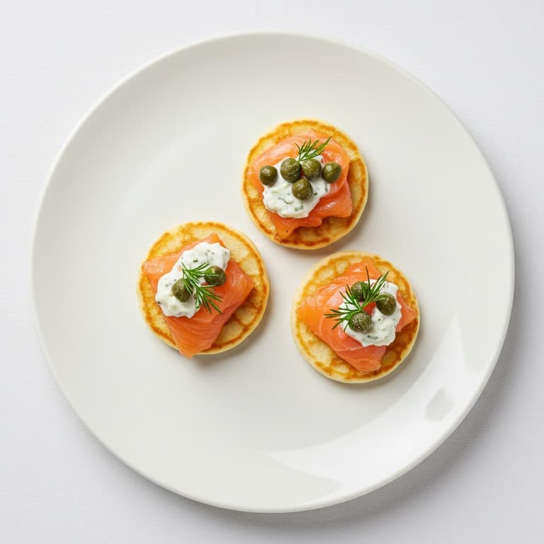 Smoked Salmon Bellini