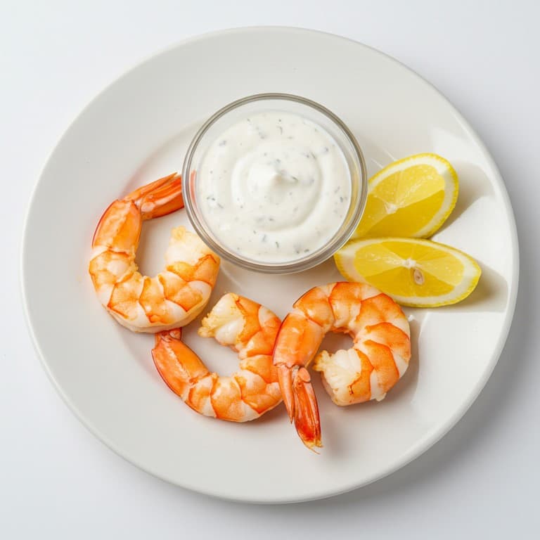 Poached Coffs Harbors Prawns
