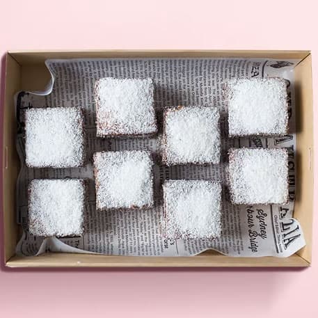 Giant Fluffy Lamingtons Box (6pcs)