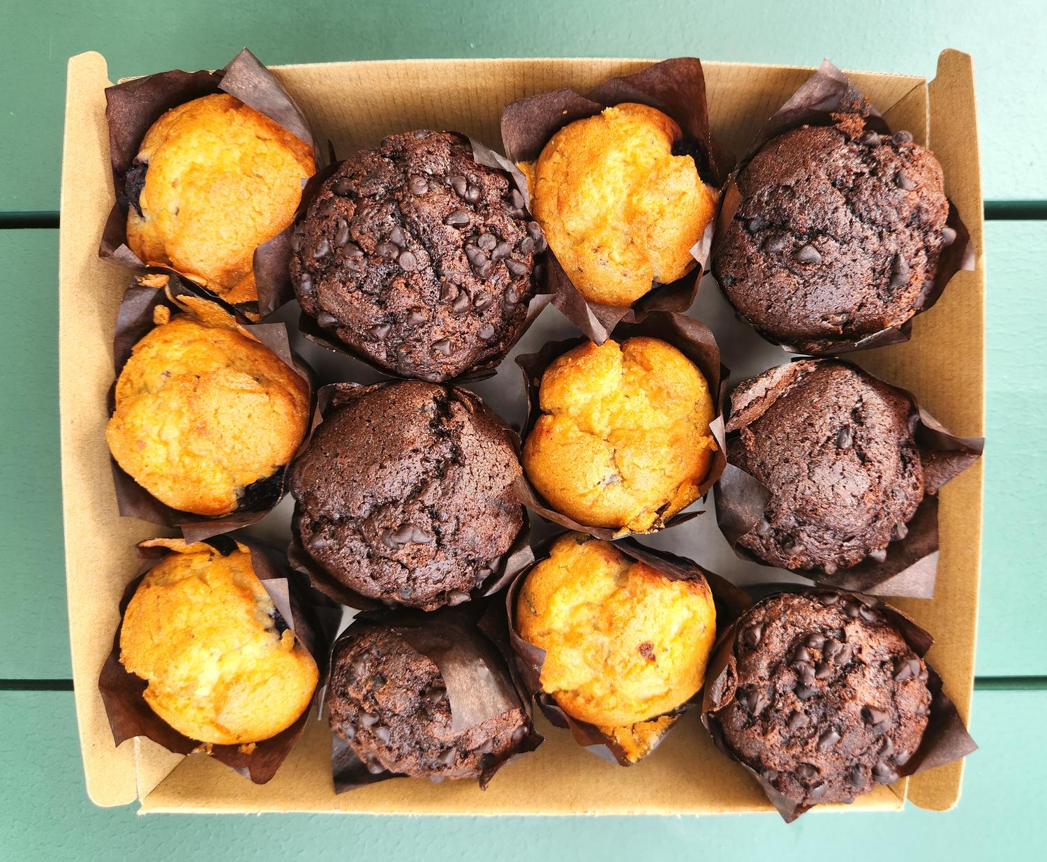 Assorted Petite Muffins (Box of 12)