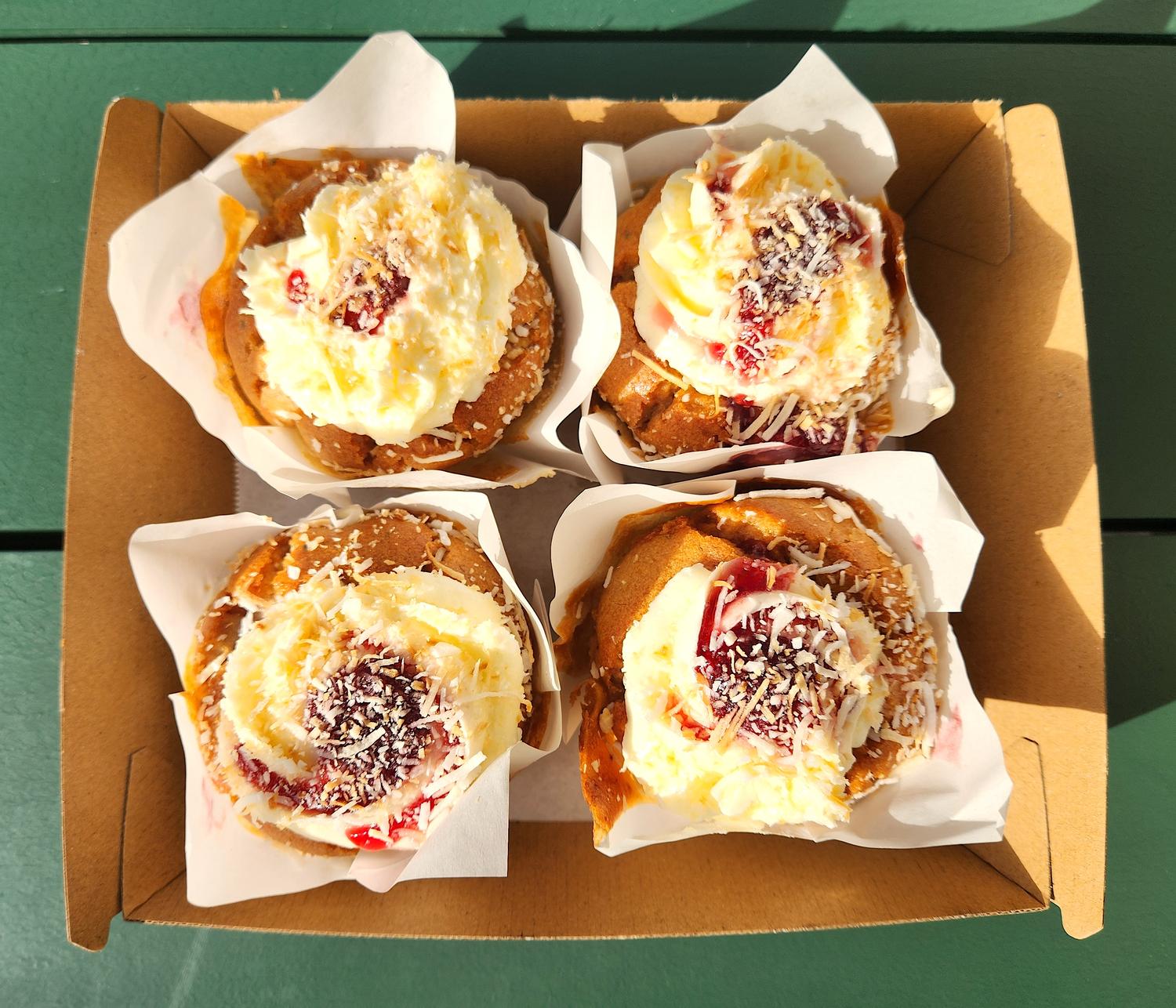 Vegan Chia Berry Muffins (Box of 4)