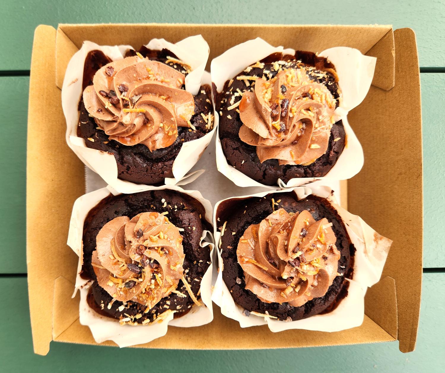 Vegan Chocolate Muffins (Box of 4)