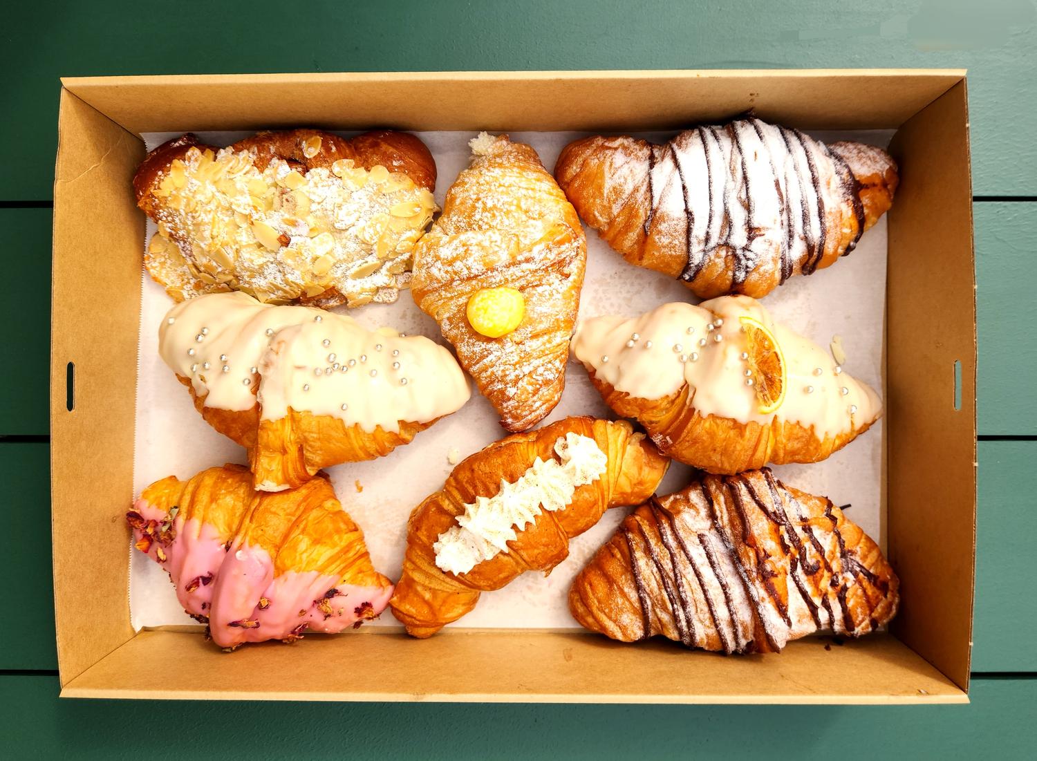 French Dessert Croissants (Box of 4)