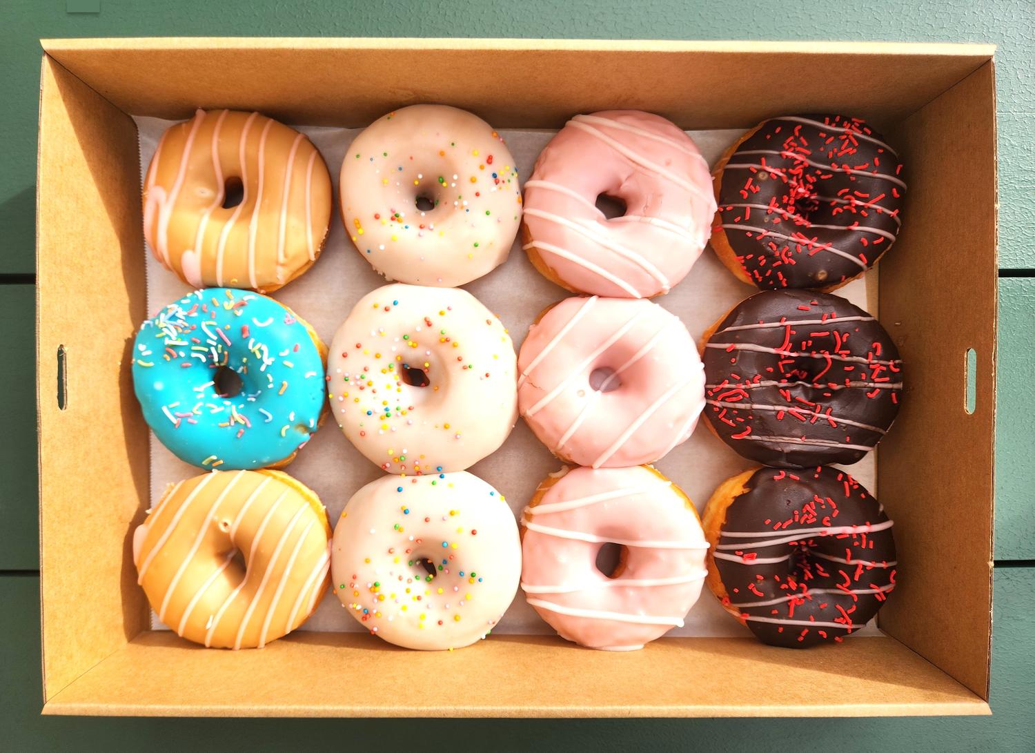 Assorted Petite Donuts (Box of 12)