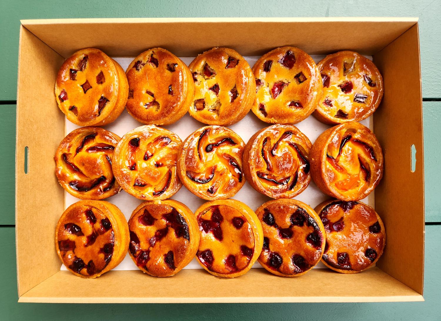 French Frangipane Tarts (Box of 5)