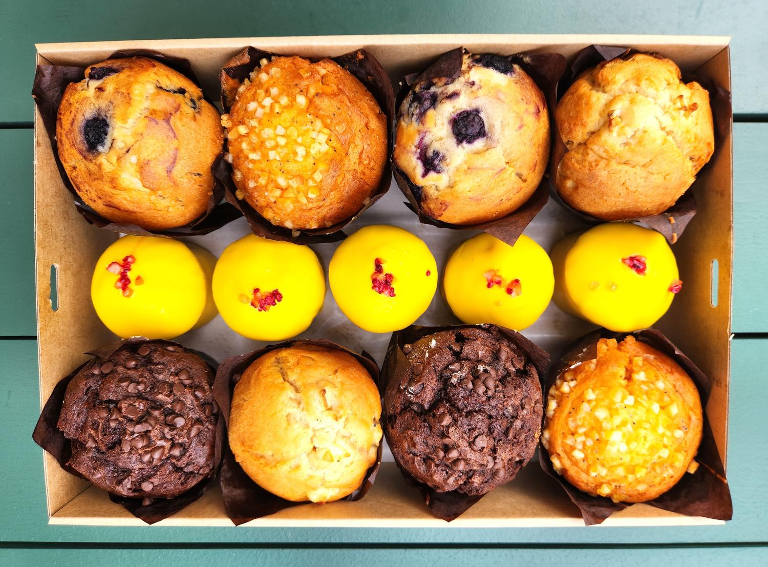 Muffin & Citrus Tea Cake Combo (Box of 13)