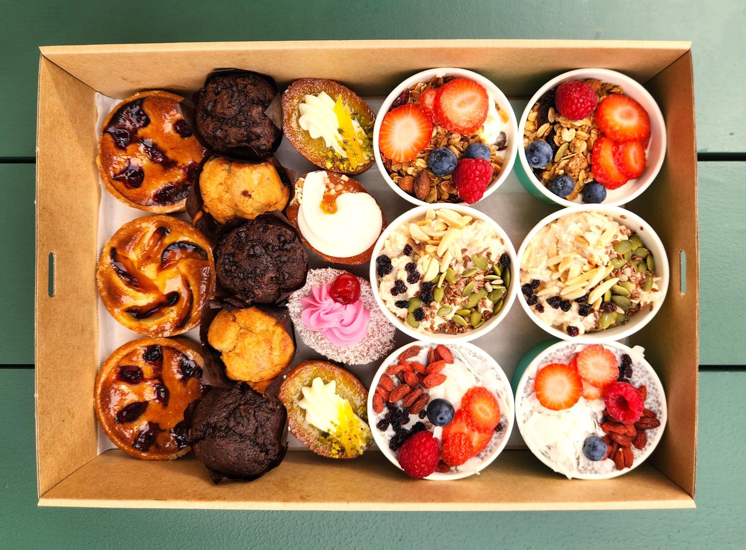 Health Pot & Bakery Selection (Box of 18)