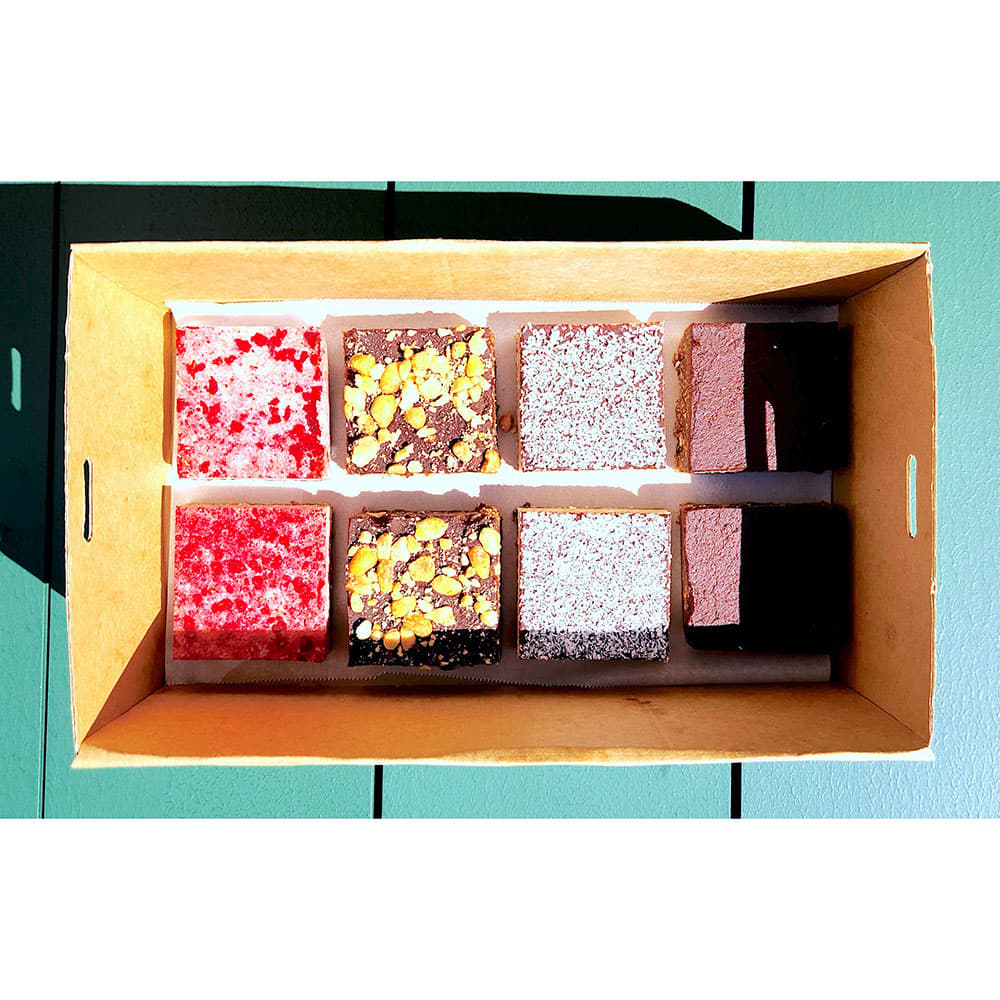 Assorted Vegan & Gluten Free Slices (Box of 8)