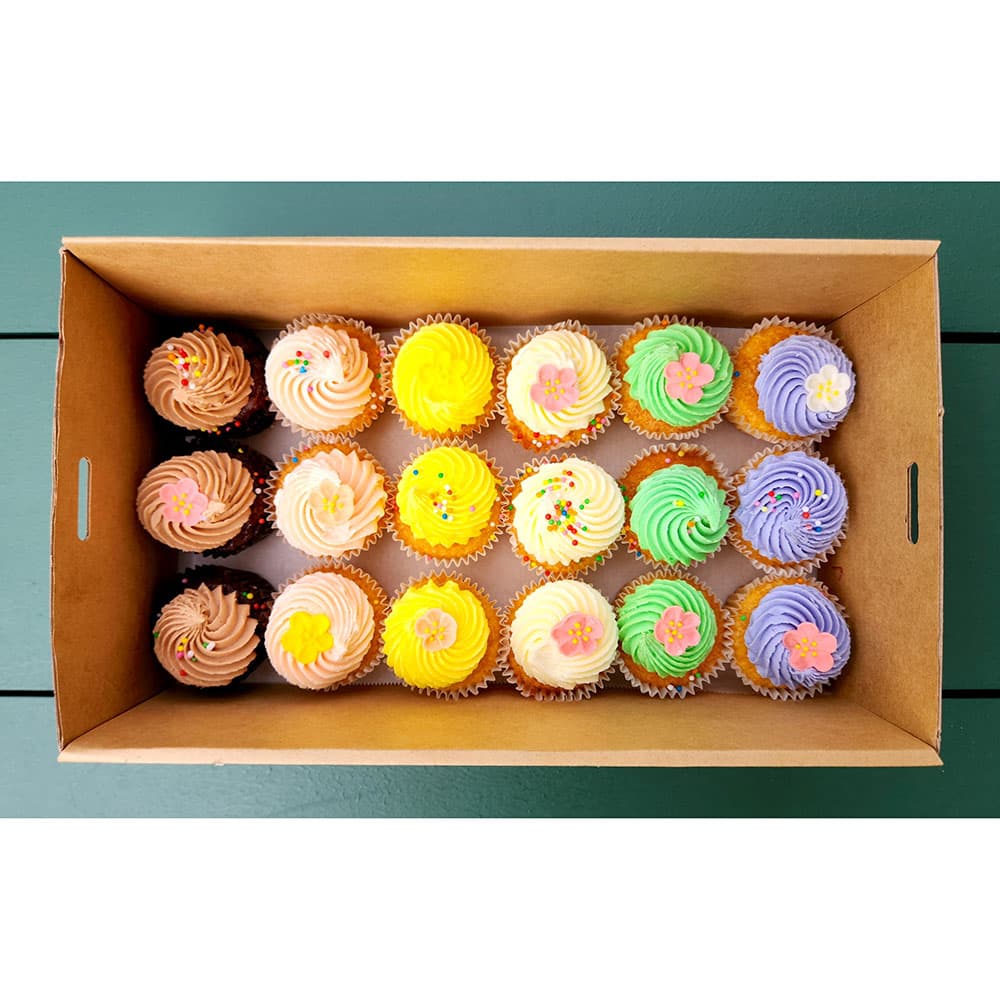 Pride Mini Pastel Gluten Free Cupcakes (Box of 24)