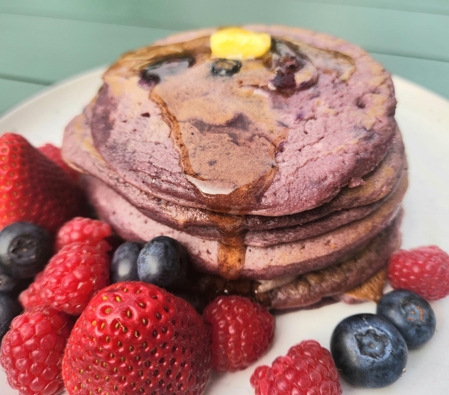 Wear it Purple Blueberry Pancakes (3pcs)