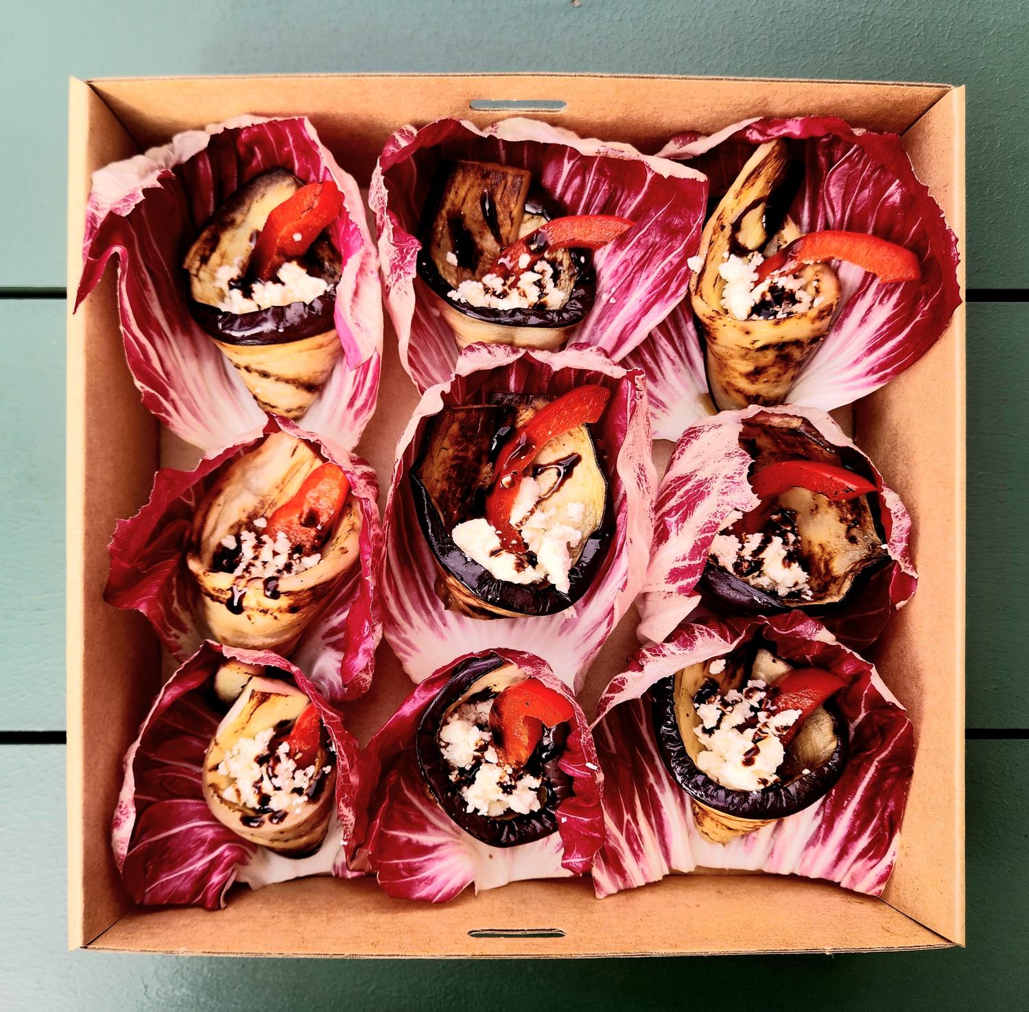 Wear It Purple Egglant & Feta Cups Box (9pcs)