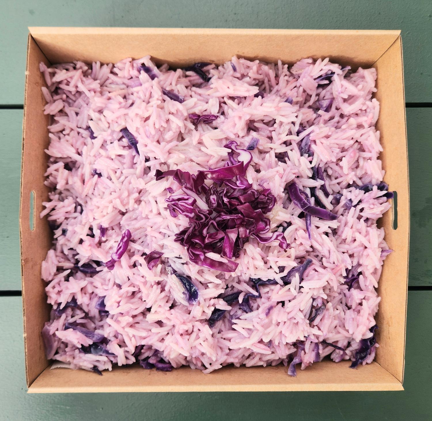 Purple Onion Rice Medium Platter