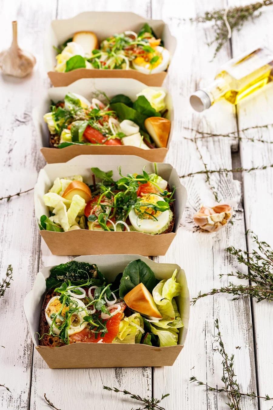 Vegetarian & Vegan Gourmet Salad Single Box