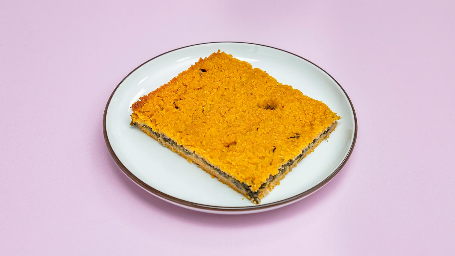 Pumpkin and cracked wheat traybake- Kibbeh La'teen