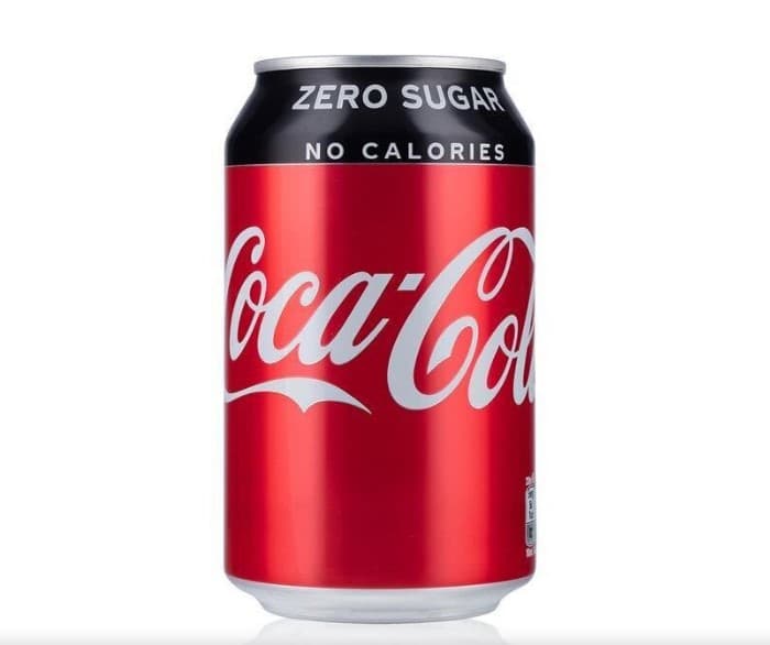 COCA COLA ZERO CAN.