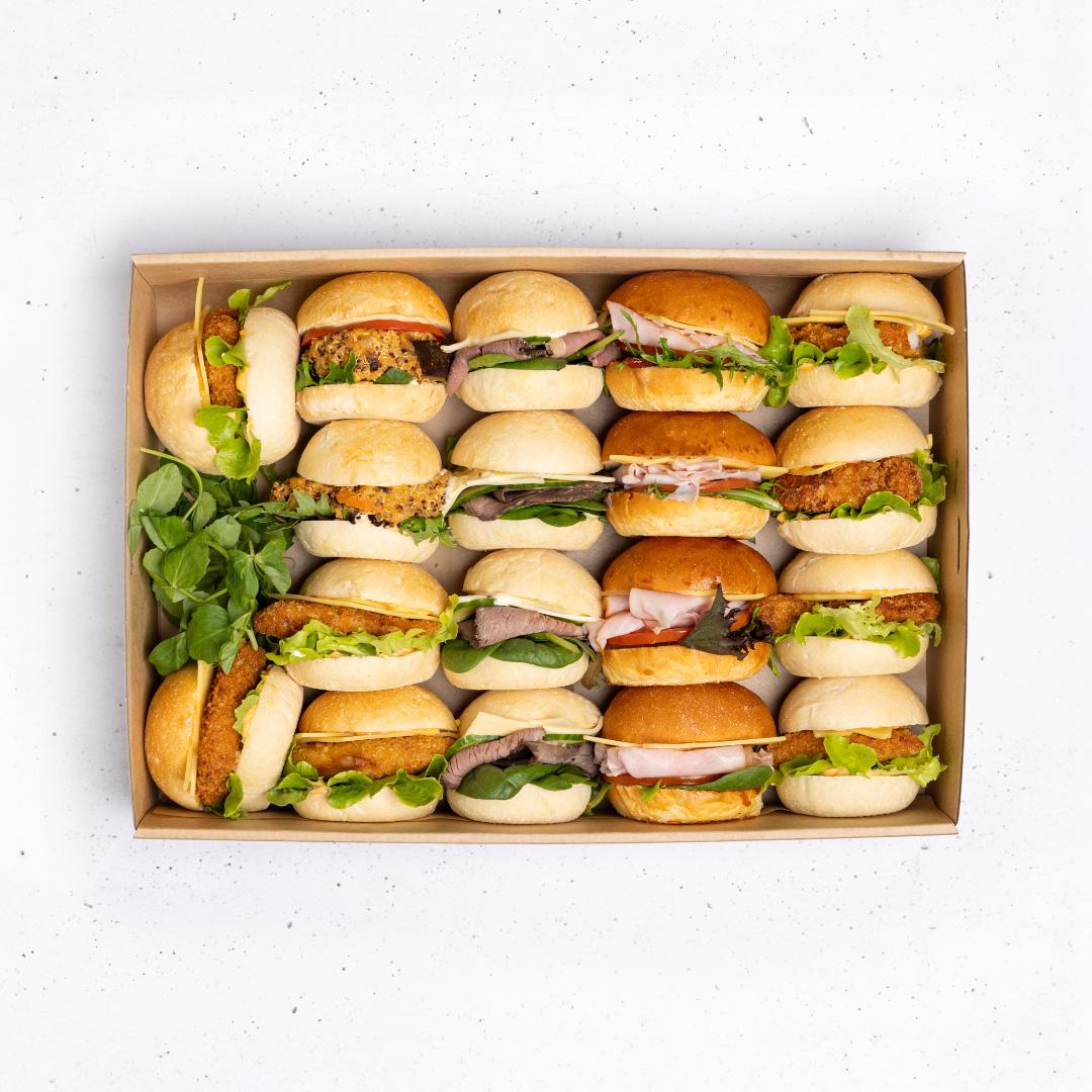 Mini Artisan Roll Platter (20 Pieces)