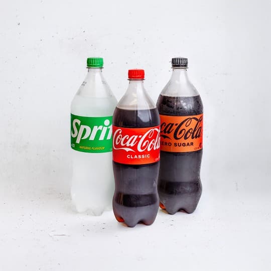 Assorted Soft Drink Bottles (1.25L)