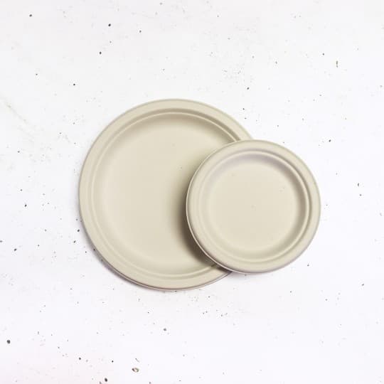 Plate Sugarcane (7 Inch)