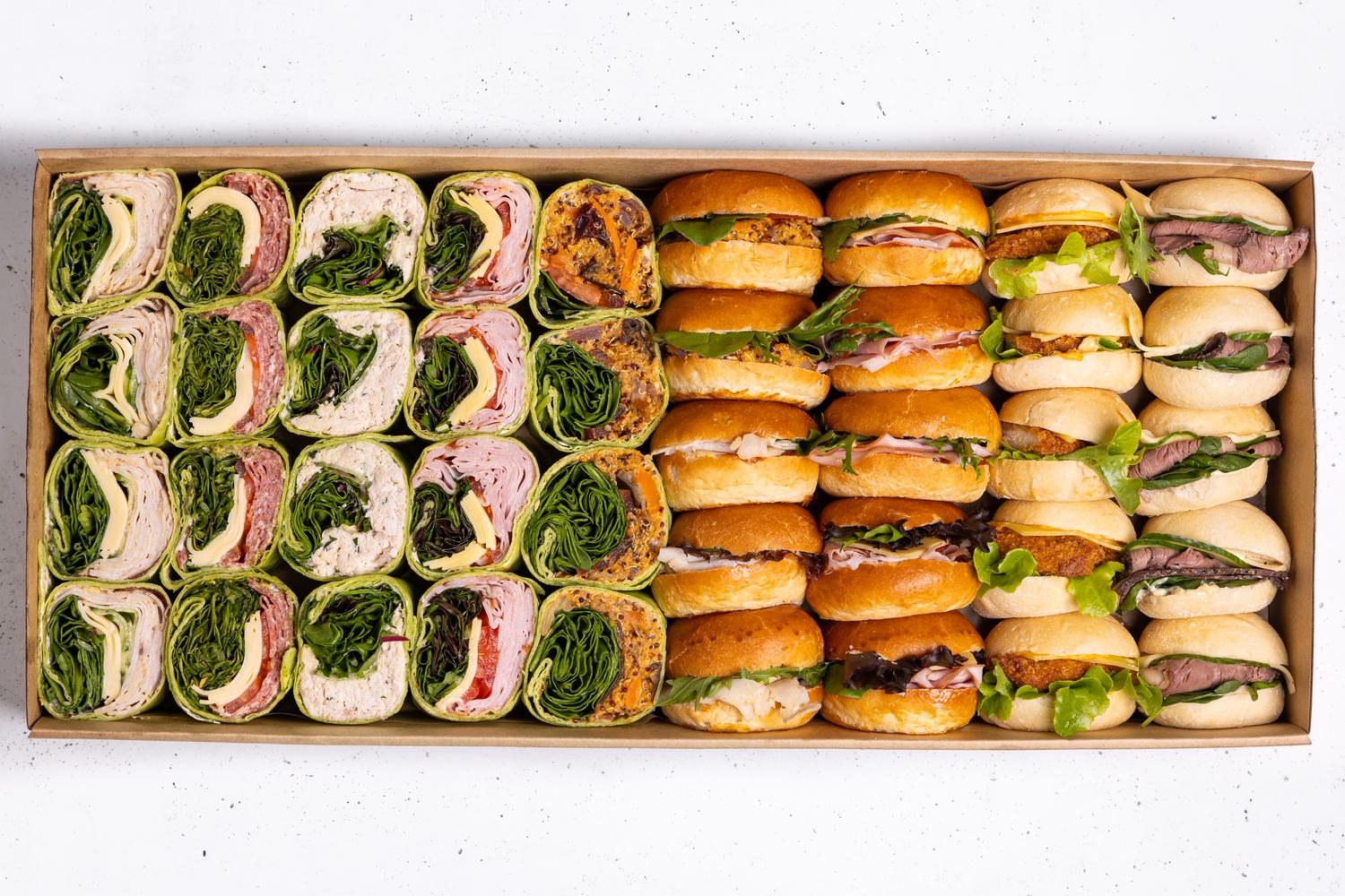 Simply Wraps & Rolls Platter (40 Pieces)