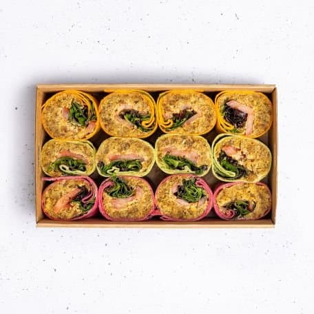 Falafel Salad Wrap Platter Box (12pcs)