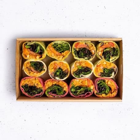 Tandoori Cauliflower Wrap Platter Box (12pcs)