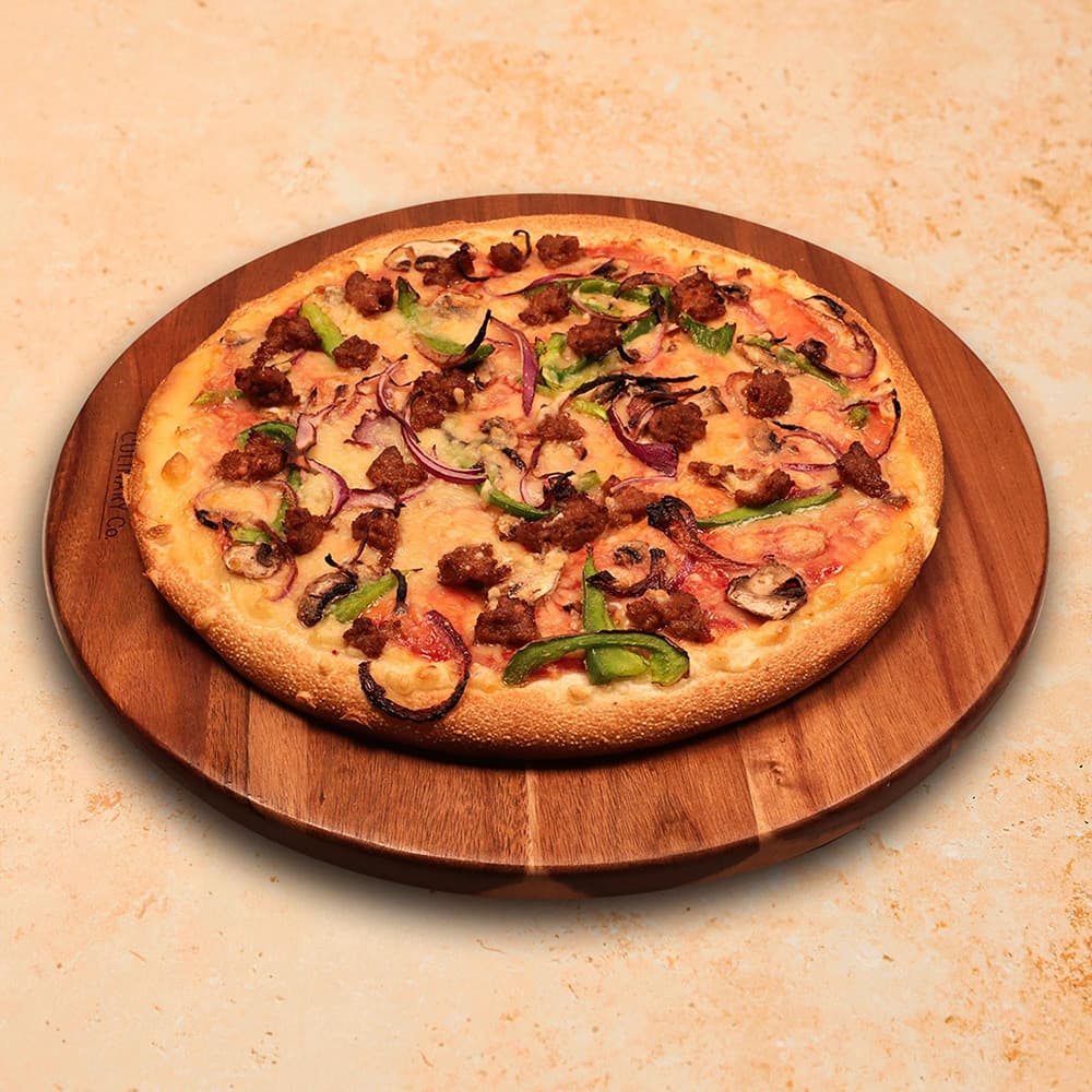 Vegan Beef Pizza