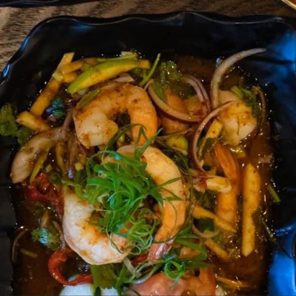 Prawn Salad in Lemongrass