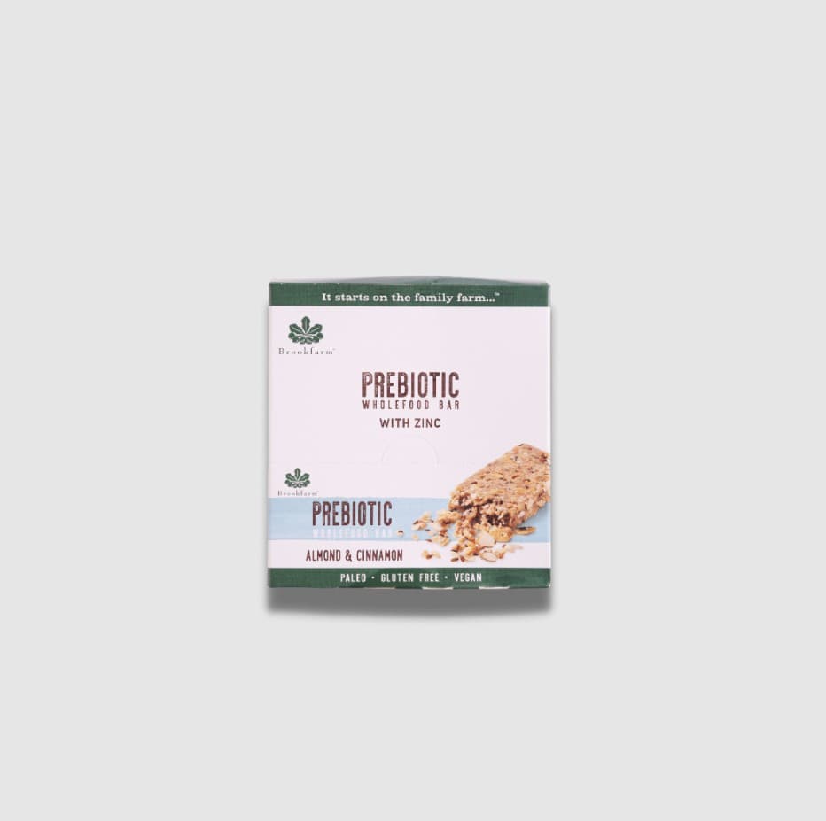 S3543Brookfarm Almond & Cinnamon Bar, 40g 12 Pack